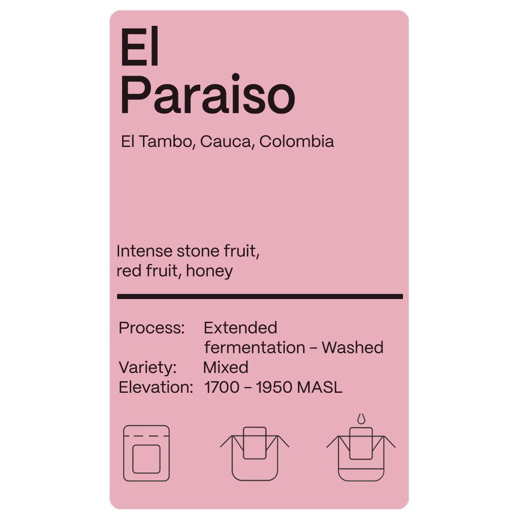 Colombia El Paraiso - Drip Pack