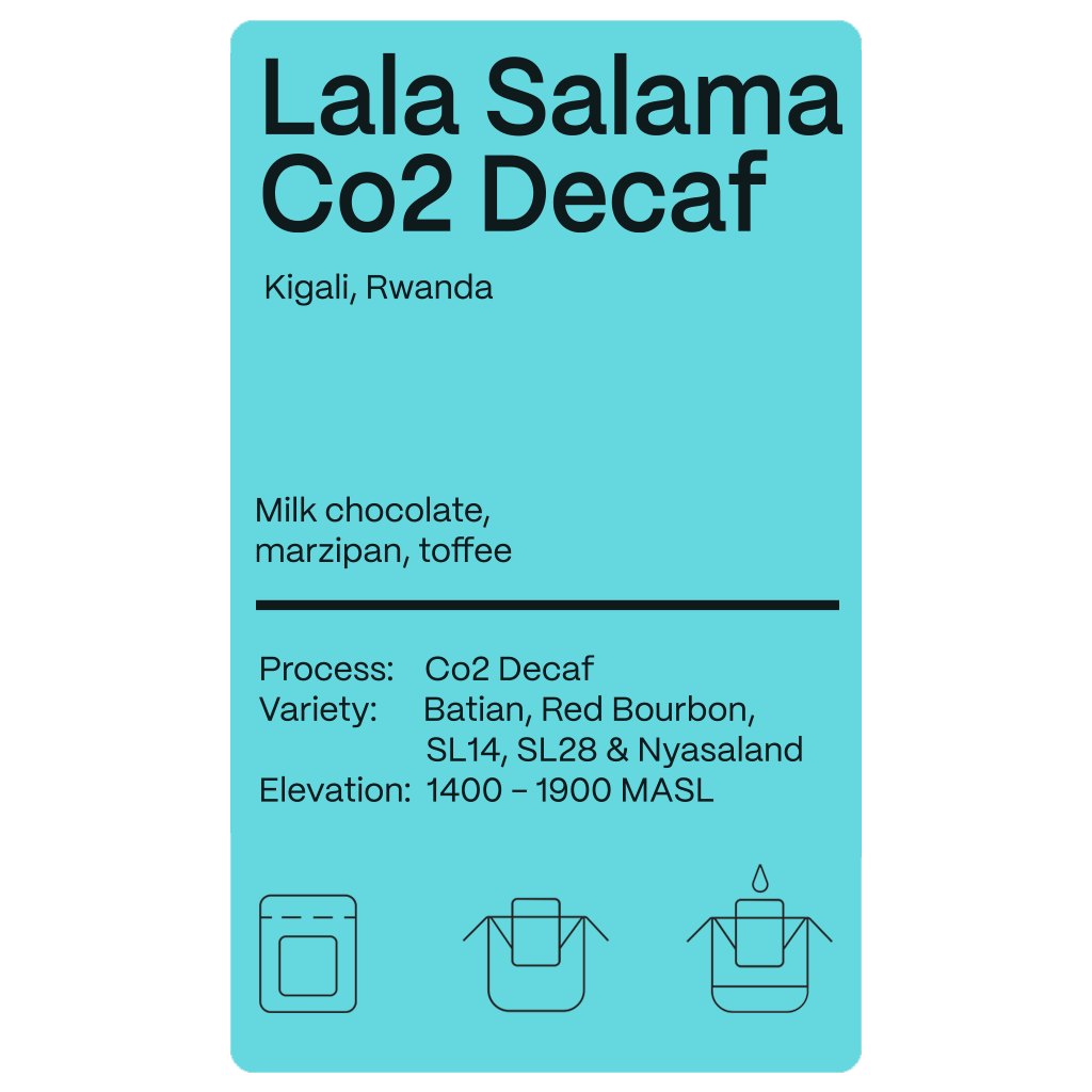 Rwanda Lala CO2 Decaf - Drip Pack
