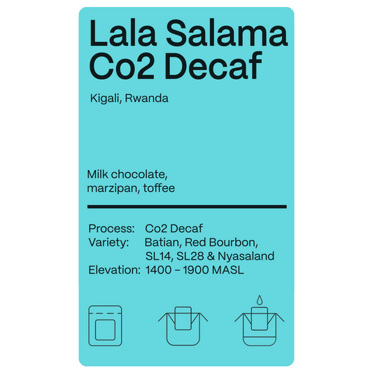 Rwanda Lala CO2 Decaf - Drip Pack